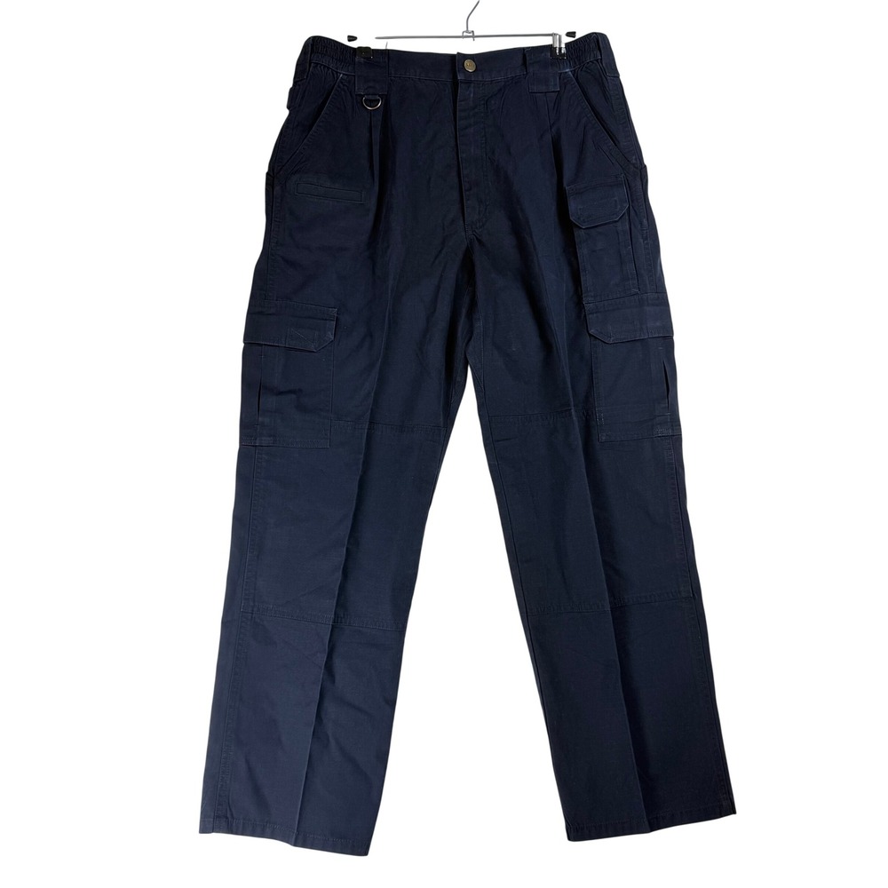 5.11 Tactical Cargo Pants Mens 34x29 Navy Blue Ripstop Gorpcore Utility Rugged
